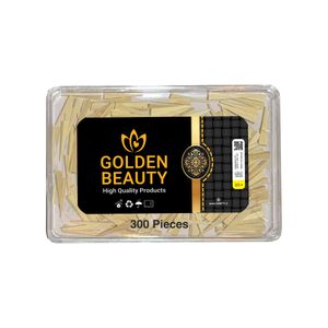 وج دندانپزشکی گلدن بیوتی مدل چوبی کد 02 بسته 300 عددی